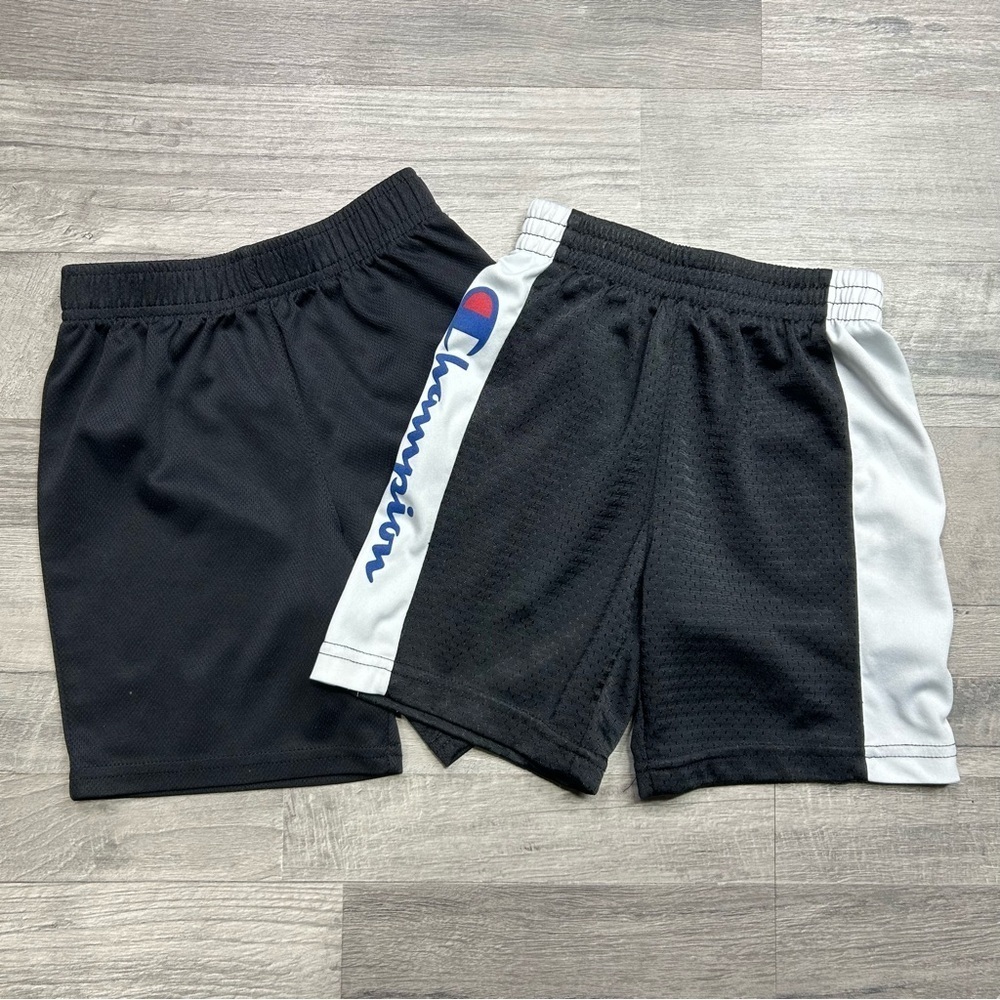 Boys Black Athletic Short Bundle 4T